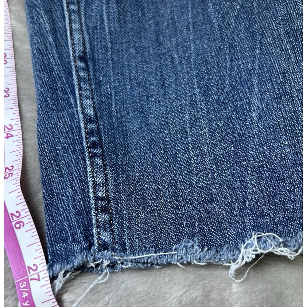 Calvin Klein Jeans Womens Size 12x30 Mid Rise Skinny Distressed Floral Patch - Picture 9 of 16